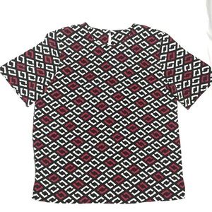 Diamond Pattern Blouse